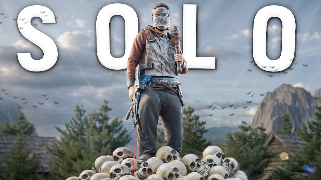 КАК СОЛО НА САМОМ ДЕЛЕ ИГРАЕТ В ДЕНЬ WIPE - RUST