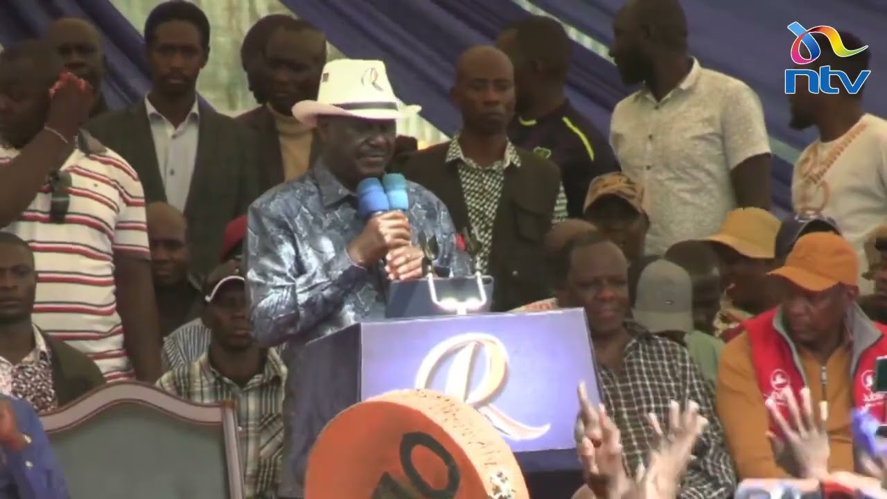 Kamukunji Rally: Raila says Azimio doesn't recognise Ruto's government