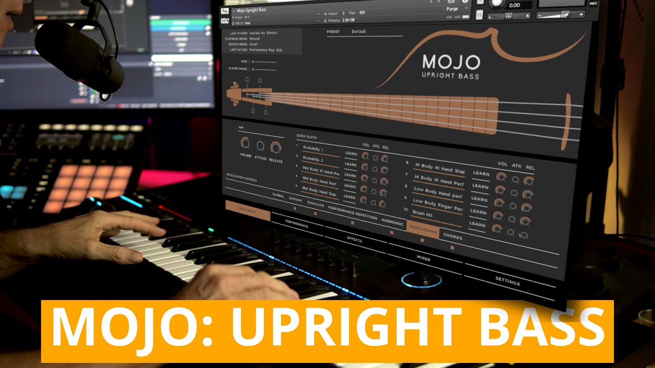 Vir2 MOJO Upright Bass | Walkthrough and Demo