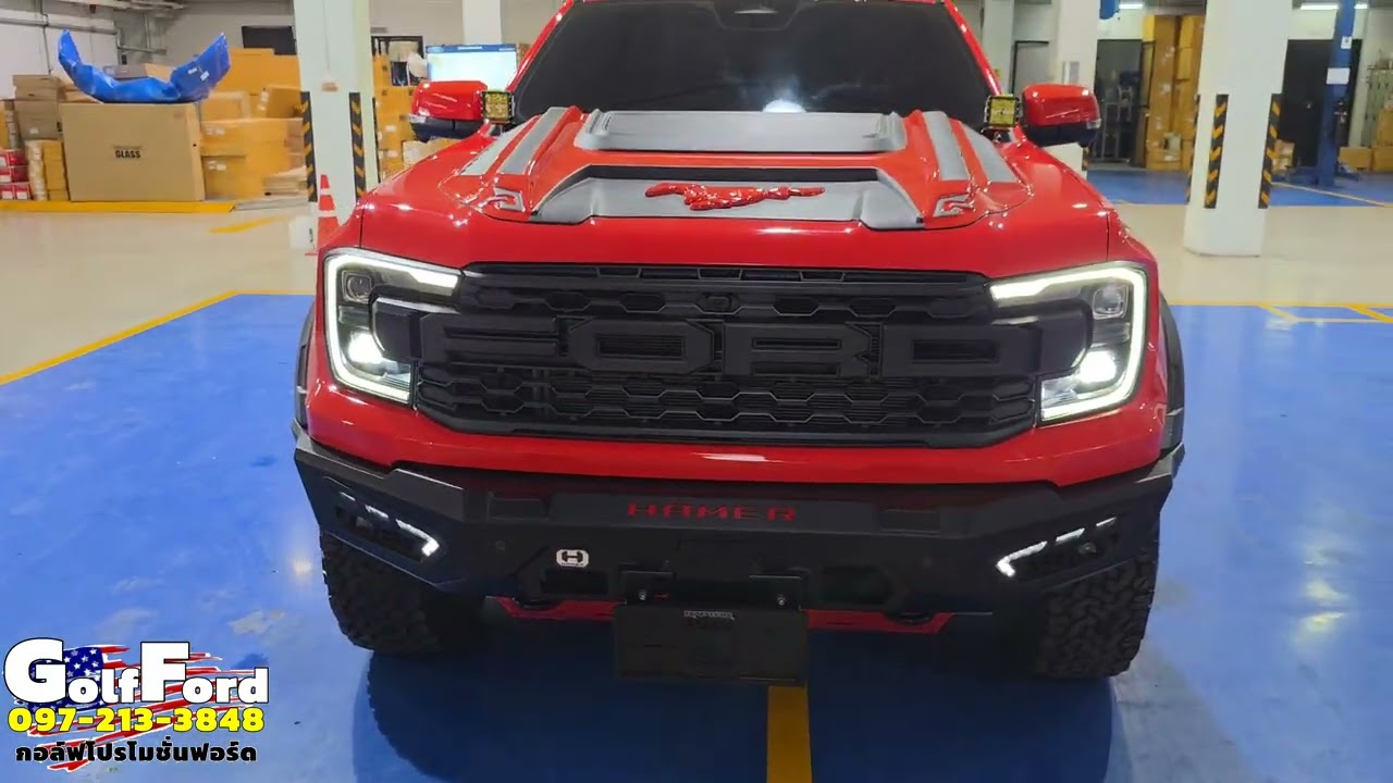 Ford Ranger Raptor 3.0L 4x4 Extra Pack ปี2026 ใหม่ล่าสุด เสริมหล่อด้วยกันชนเหล็ก Hamer