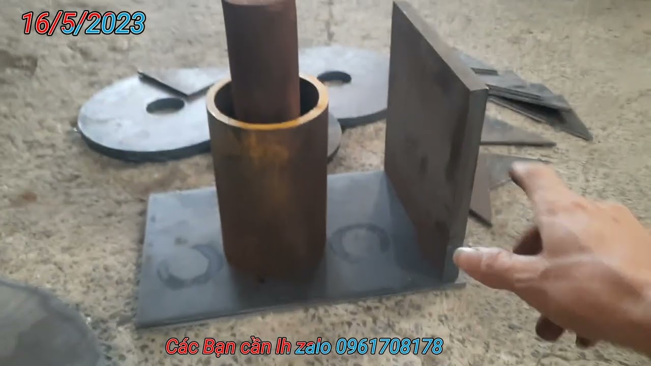 chuẩn bị làm bộ tua bin 5kw thực mình làm vậy đủ chắc chắn chưa