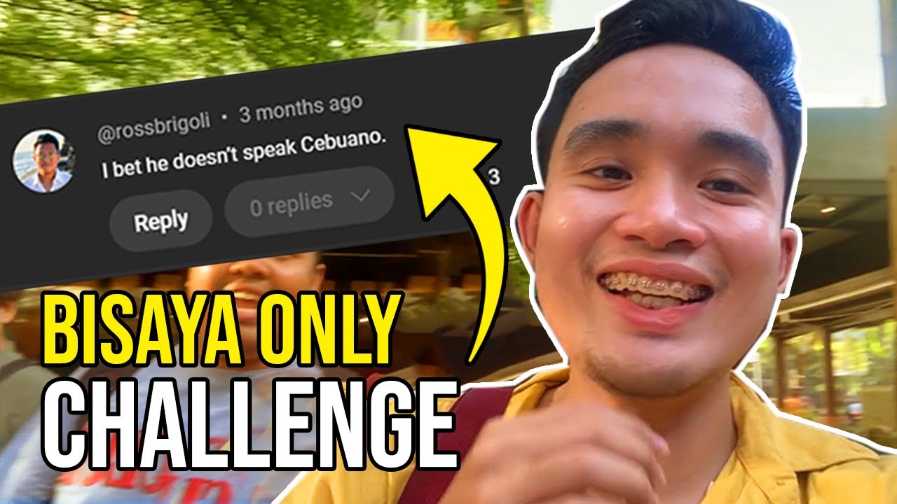 Polyglot speaks Bisaya for 72 Hours in Cebu!