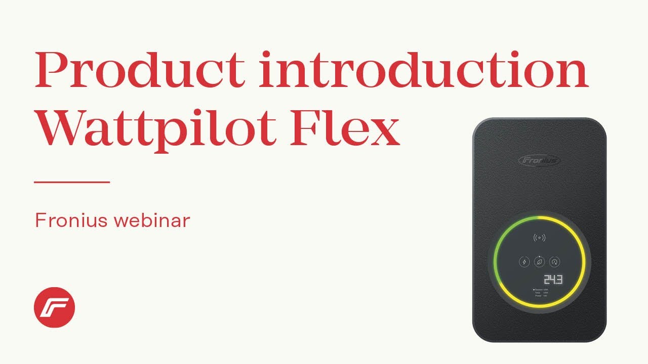 Webinar: Product introduction - Wattpilot Flex