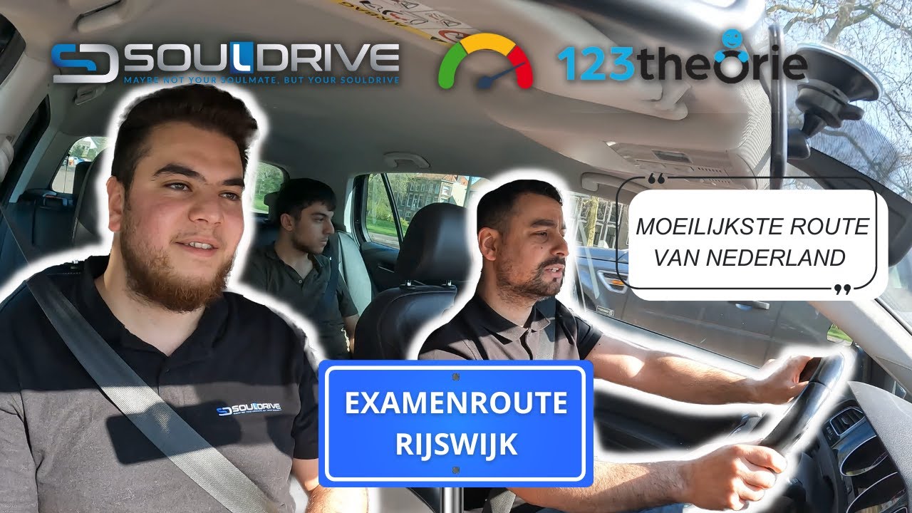 EXAMENROUTE RIJSWIJK📍DIT IS HET MOEILIJKSTE VOLGENS LEERLINGEN 🤯