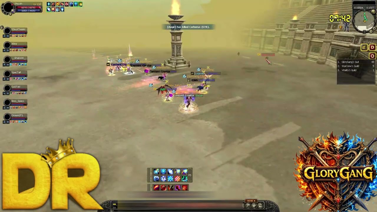 3rd Survival Guild Rank 1 [ GloryGang Kicking WarCry ]