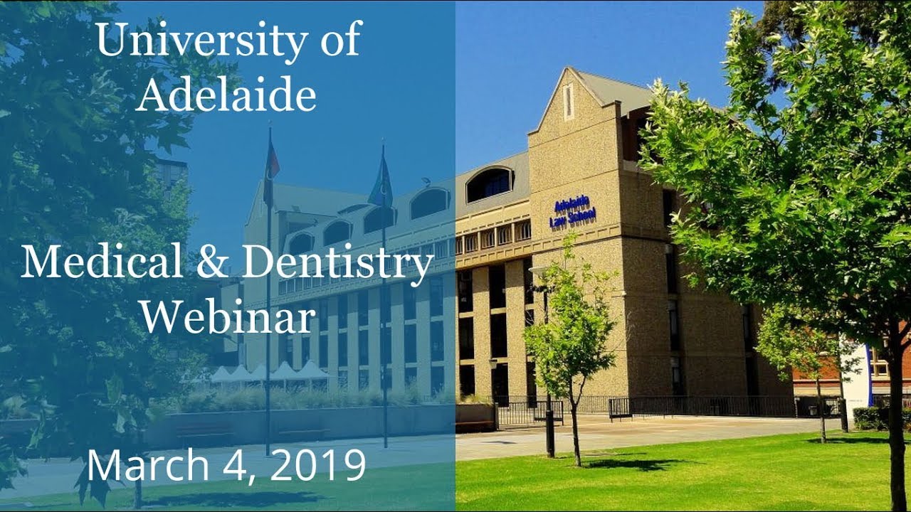 University of Adelaide Dentistry & Medicine Webinar - brought to you by KOM - March 4, 2019