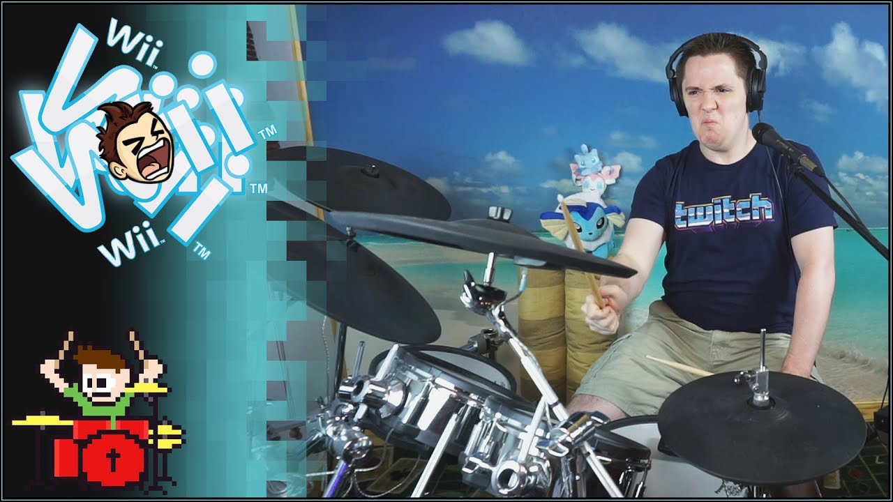 Wii Theme Except… Frustration… On Drums!