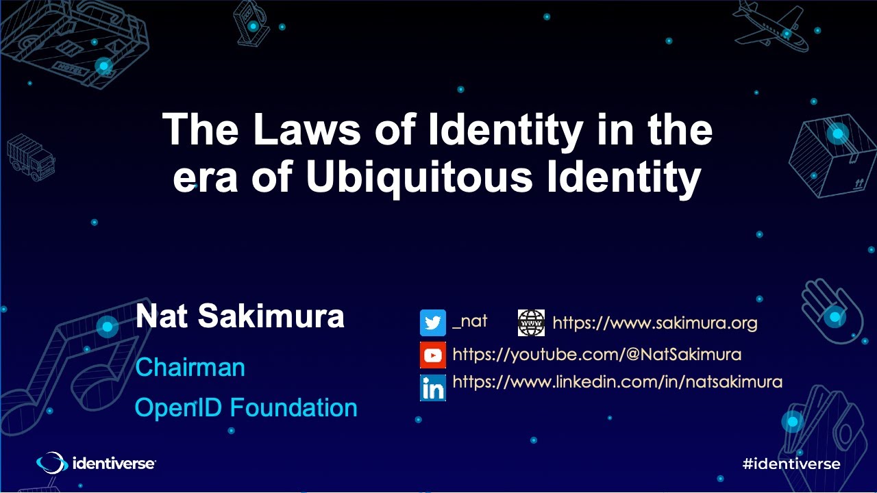 The Laws of Identity in the Era of Ubiquitous Identity