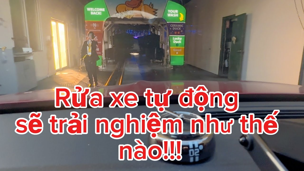 Hôm nay mình sẽ dẫn mọi người tham quan rửa xe tự động nha. #lifeincalifornia #jennyvlogs 
