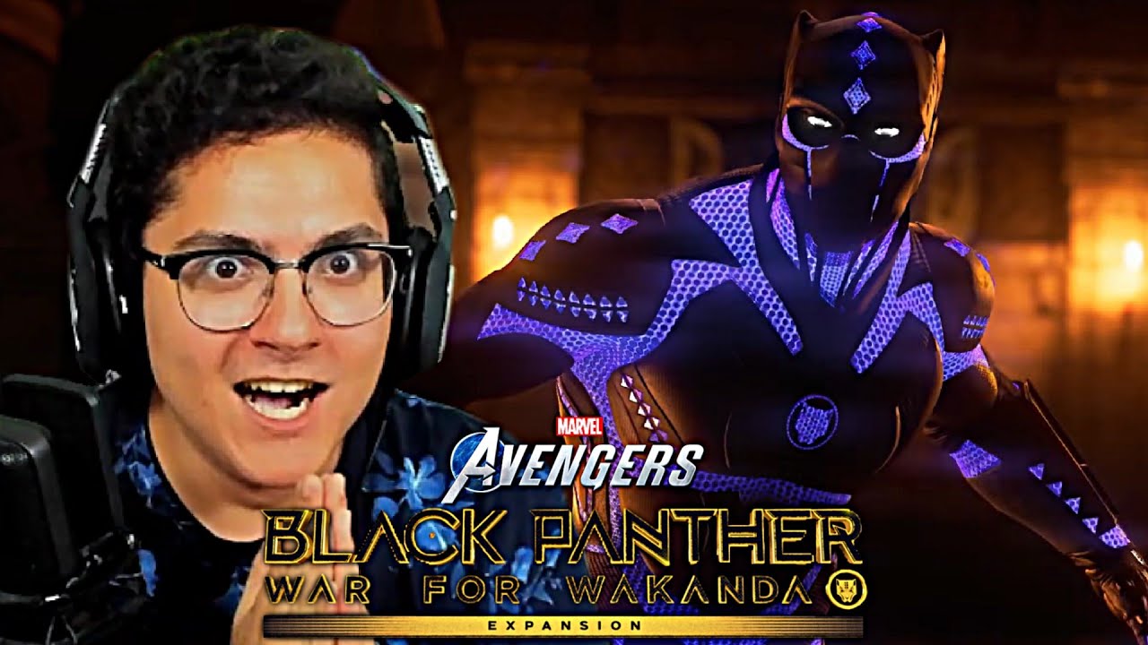 Marvel's Avengers Game - NEW BLACK PANTHER DLC TRAILER REACTION!