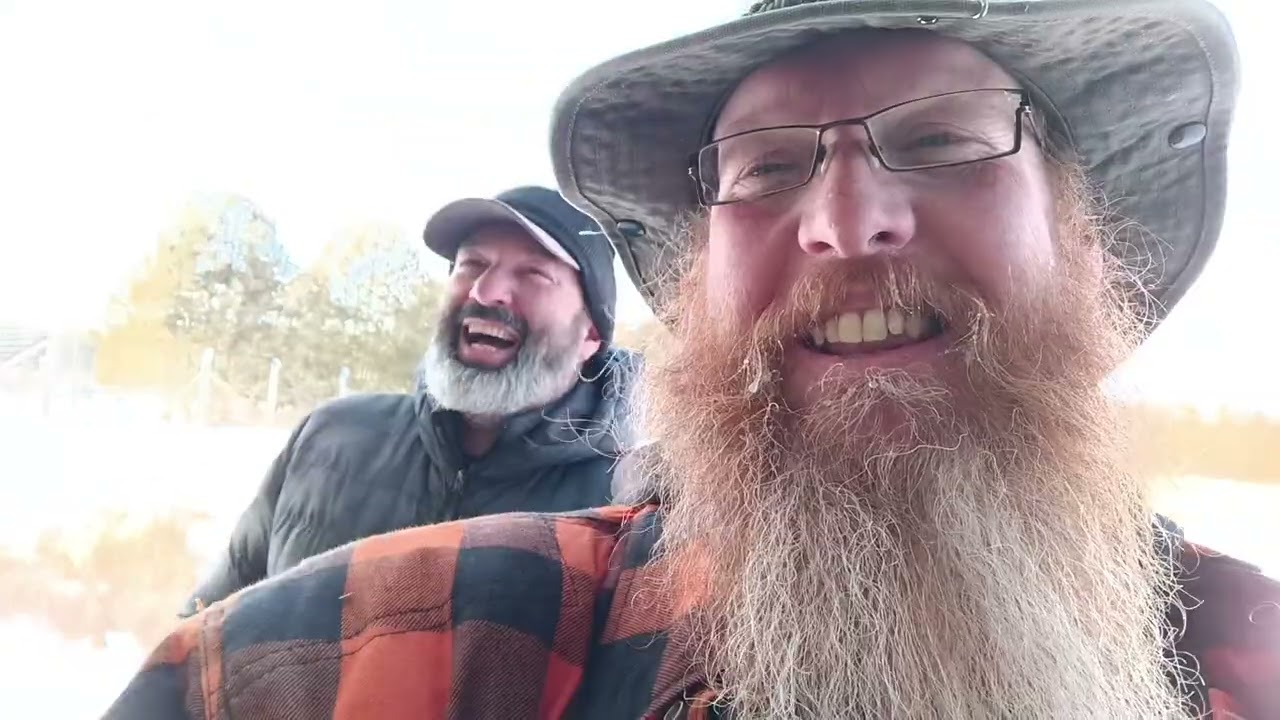 Geocaching. R&R Adventure #40! It's so cold I'm not sure I'll make it!