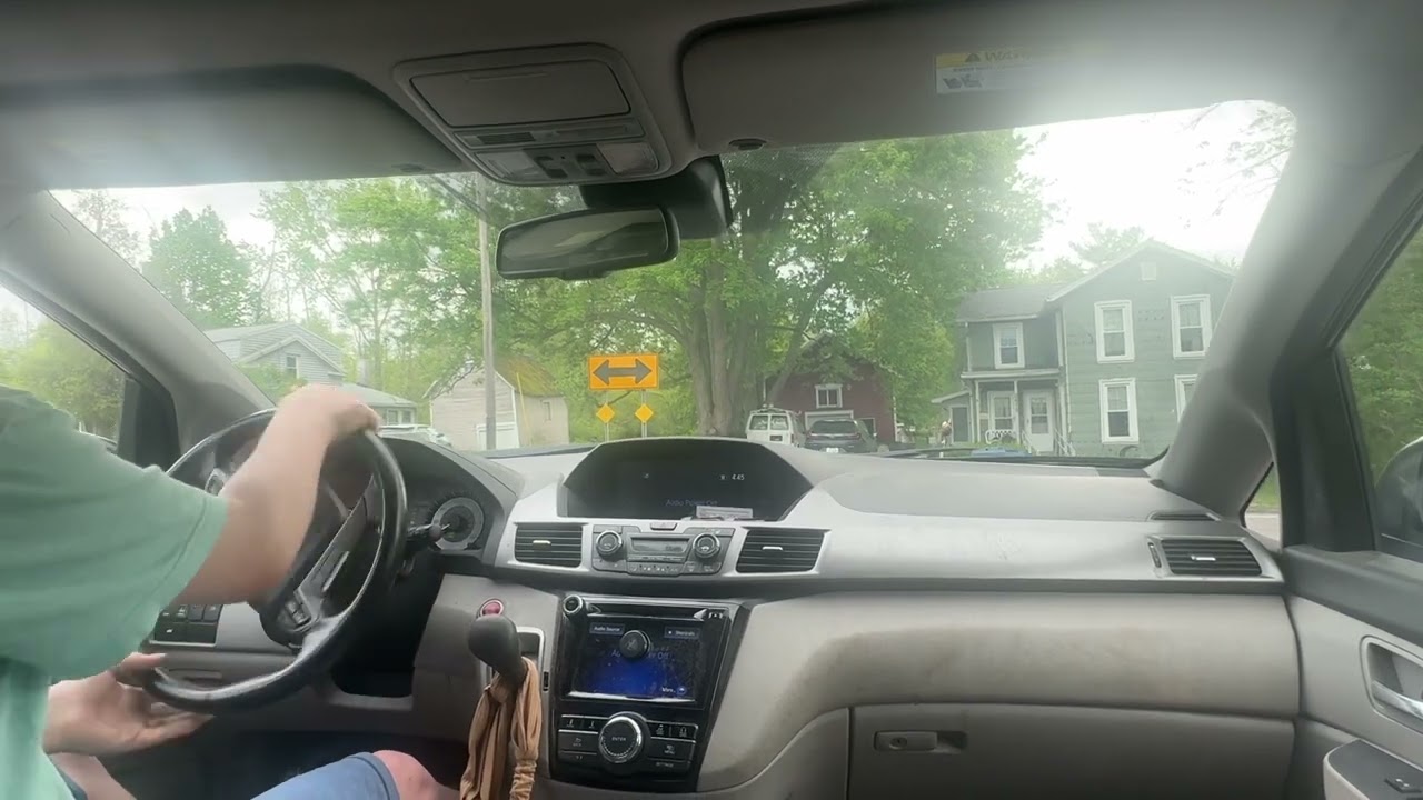 DRIVING AROUND IN A 2015 HONDA ODYSSEY! (relaxing) -  #asmr
