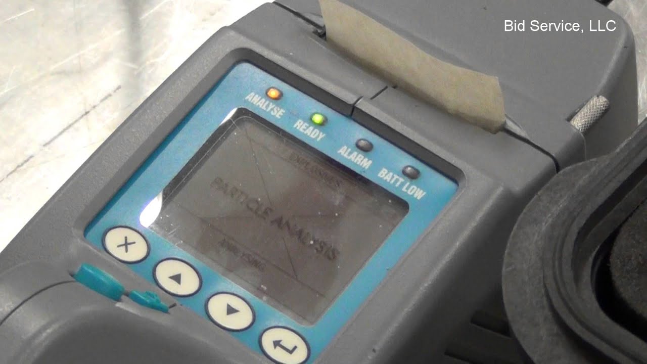 Barringer Sabre 2000 Hand Held Trace Detector #50722