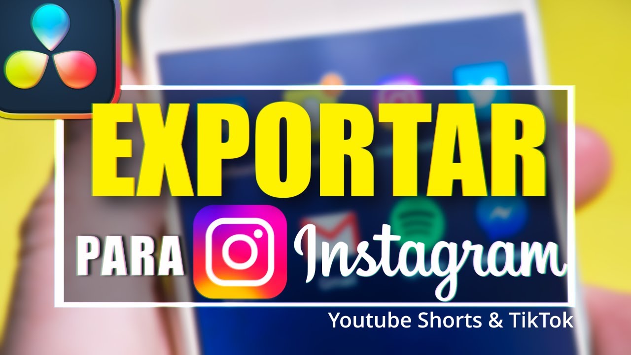 Editar y Exportar VÍDEOS VERTICALES para Instagram | Davinci Resolve Tutorial