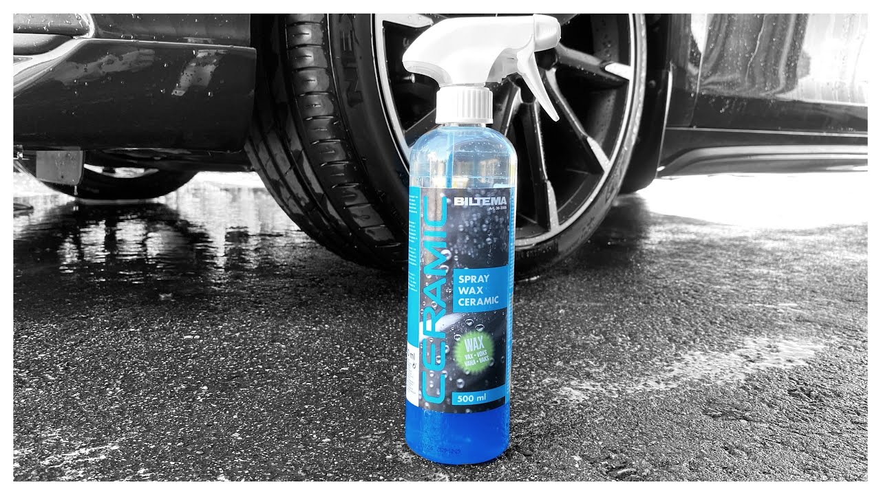 BILTEMA CERAMIC SPRAY WAX - WATER REPELLENT TEST