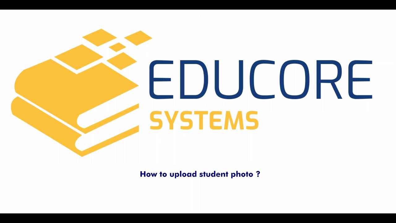 How to upload student profile photo