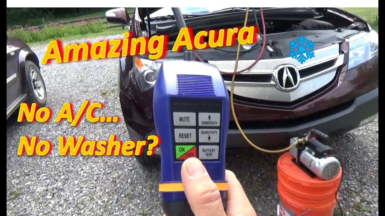 Amazing Acura: No A/C & No Washer...