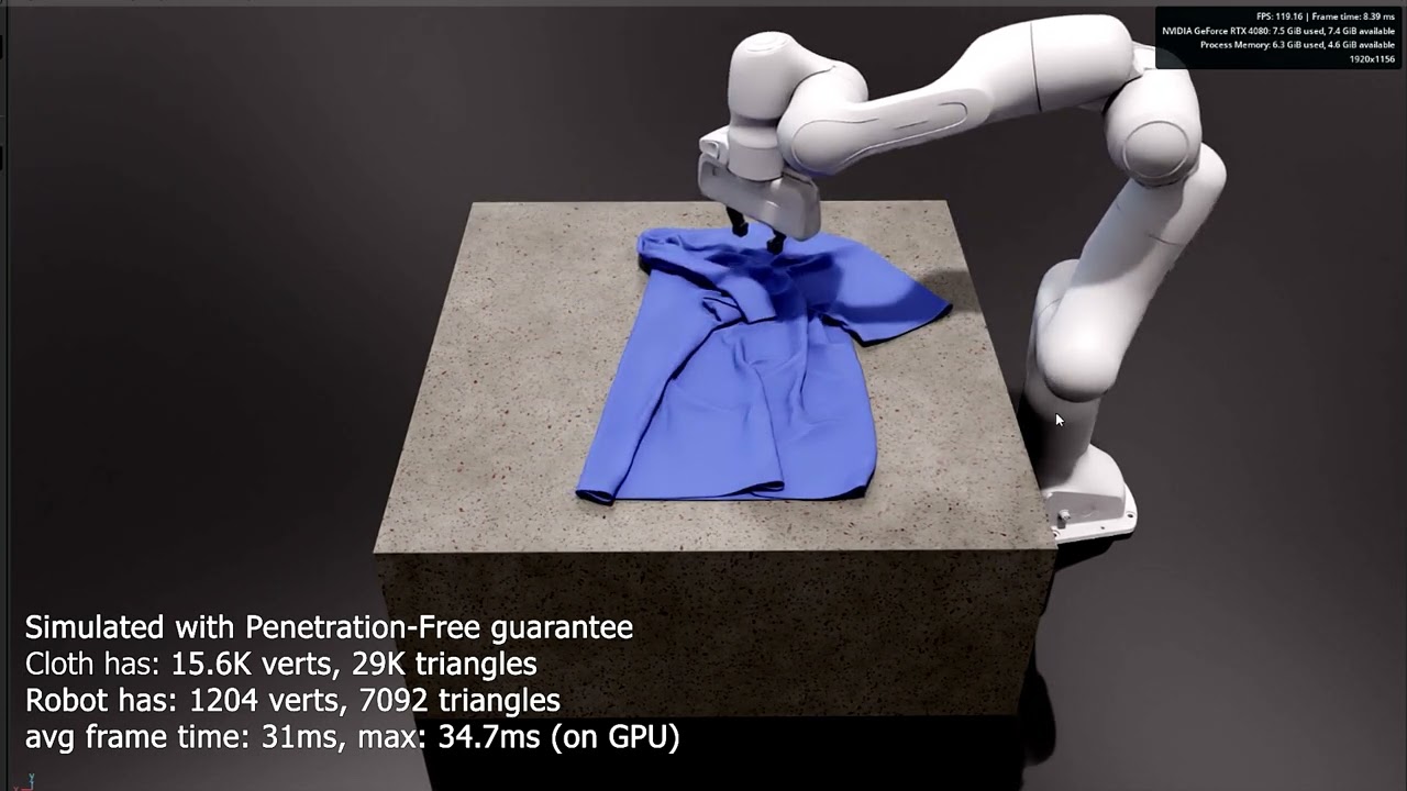 [SIGGRAPH 2025] Смещенный геометрический контакт