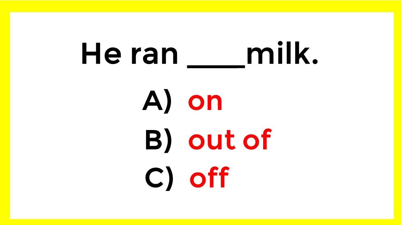 Mixed Grammar Quiz | Only the Best Can Score 100%