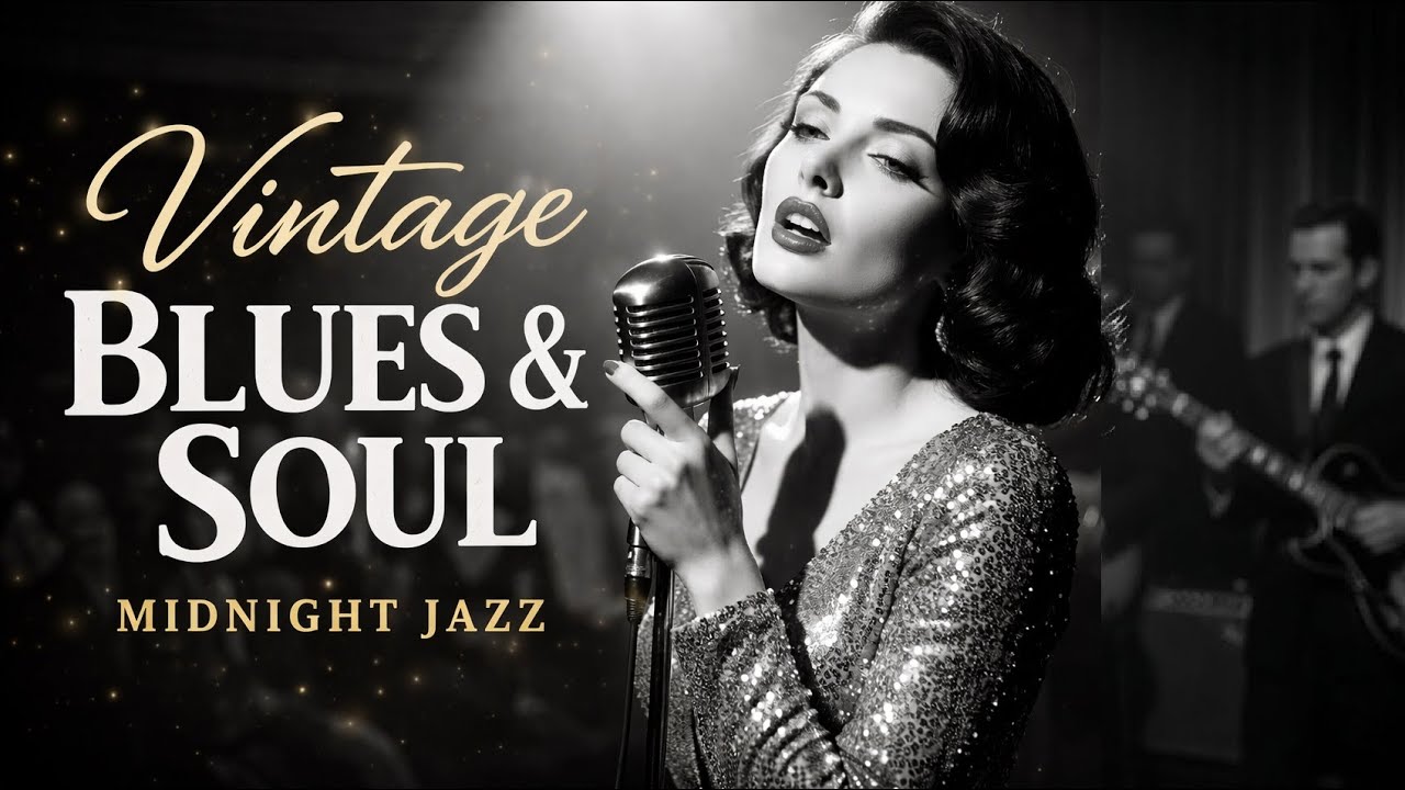 Vintage Blues & Soul Love Songs | Midnight Jazz & Blues Ballads