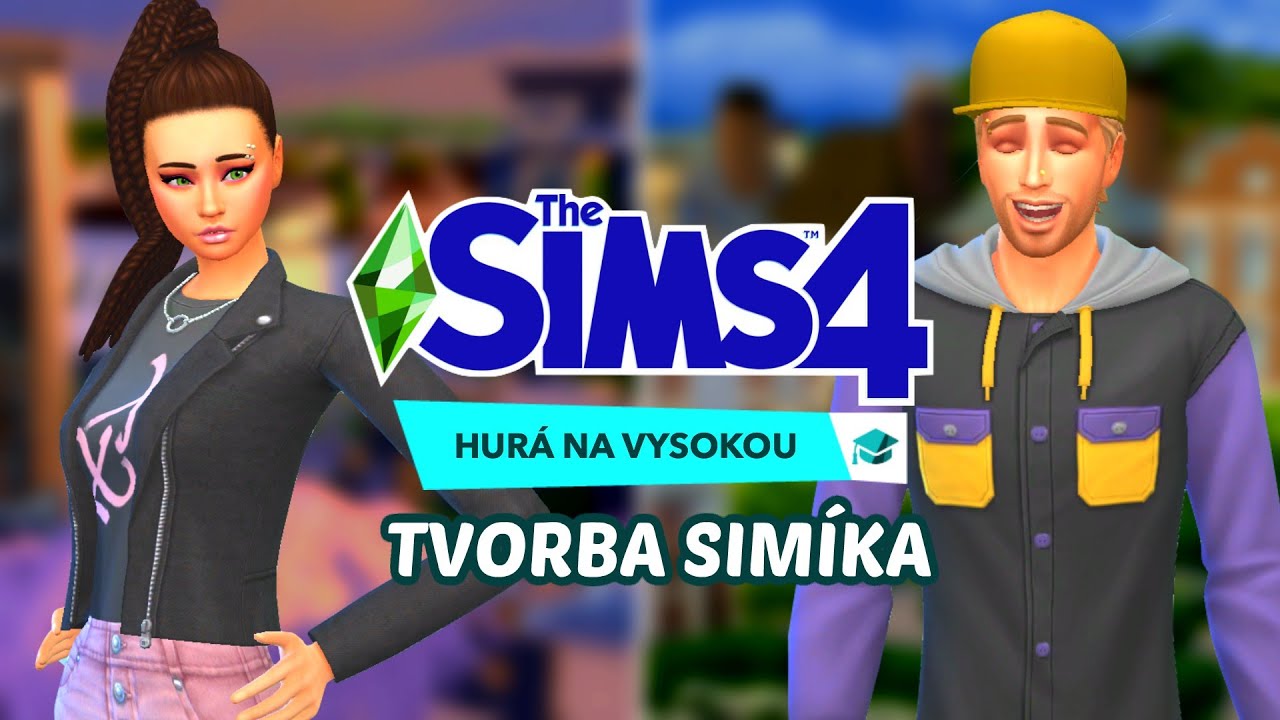 😎 NEJLEP&Scaron;&Iacute; OBLEČEN&Iacute; V THE SIMS 4? 😳 | The Sims 4 Hur&aacute; na vysokou | Tvorba Sim&iacute;ka (CAS)