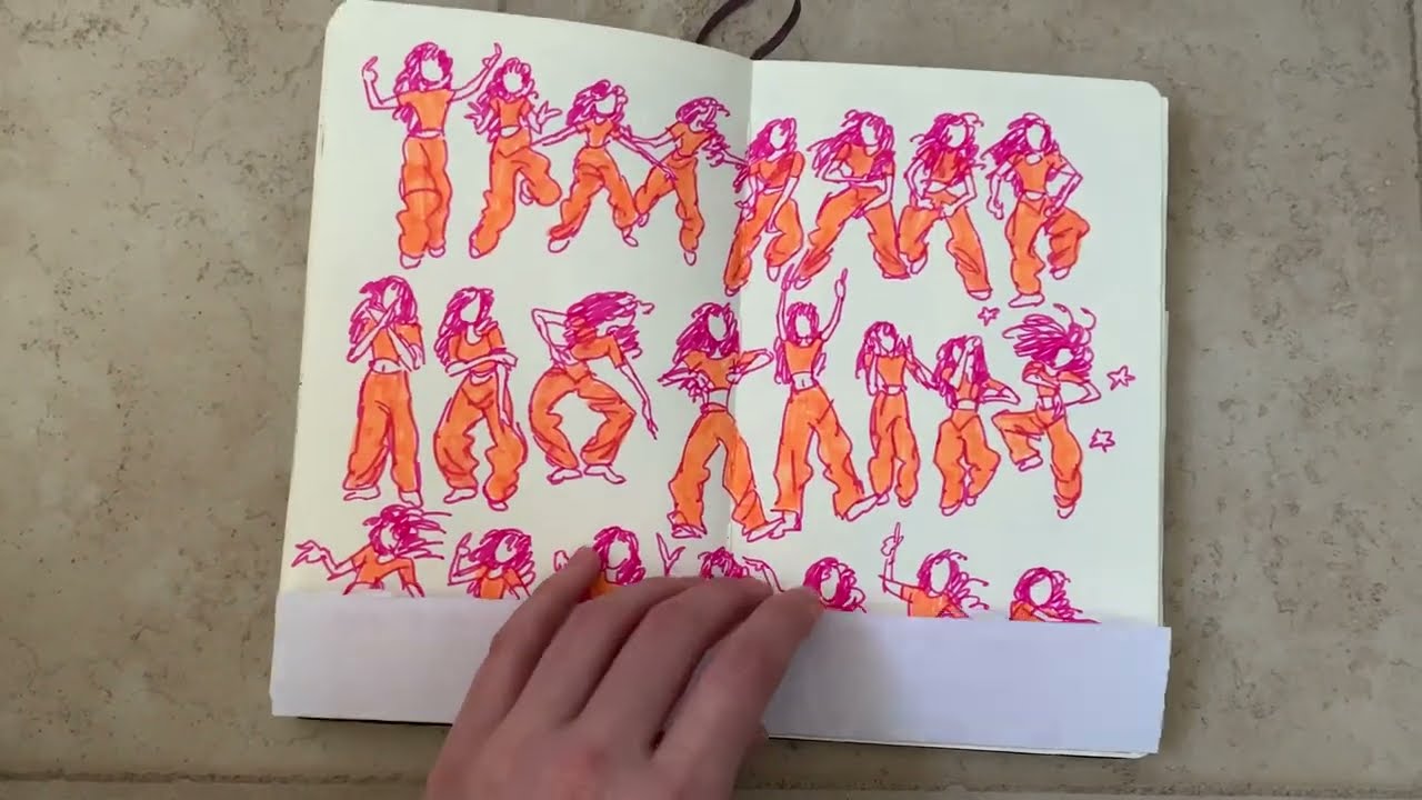 Accepted Calarts Sketchbook 2023!!!