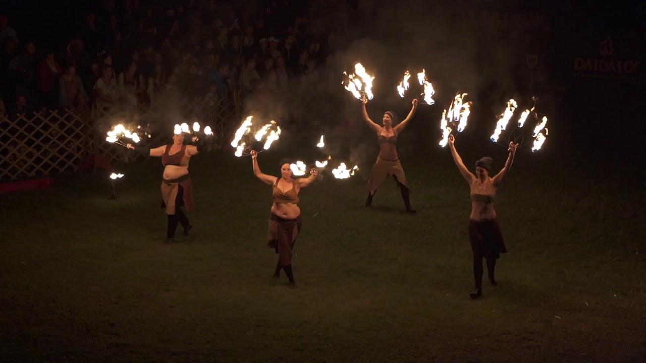 W&uuml;stenrosen & Daidalos - Feuershow @ Zeitreise Eggenburg 2018