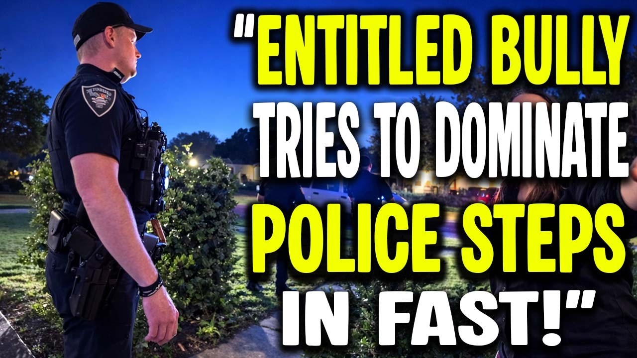 Entitled Bully Attempts to Intimidate Debtor &mdash; Police Intervene Quickly