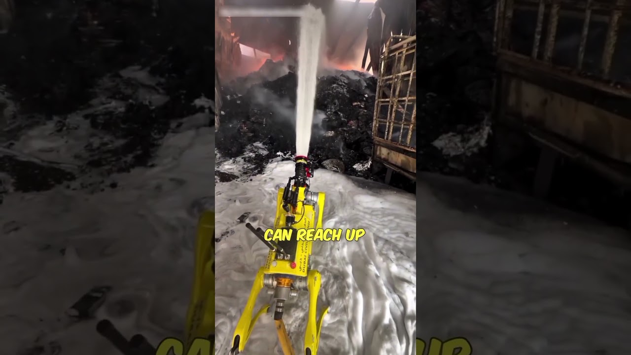 The Future of Firefighting is Here! 🤖🔥
