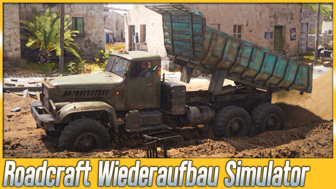 ROADCRAFT 🚧 AUTOMATISCH bauen ► GAMEPLAY des Wiederaufbau Simulators [s2e7]