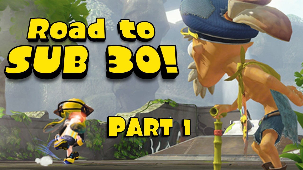 Grinding for Sub 30 in ANY%! - Splatoon