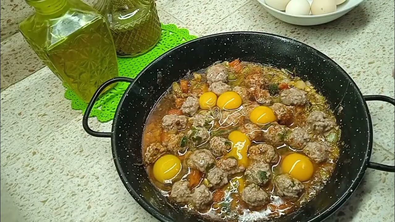 اجي نوريك كيفاش تصيبي أحسن او ألذ مقيلا 🥘 ديال الكفتة او البيض 😍 كتجي رائعة