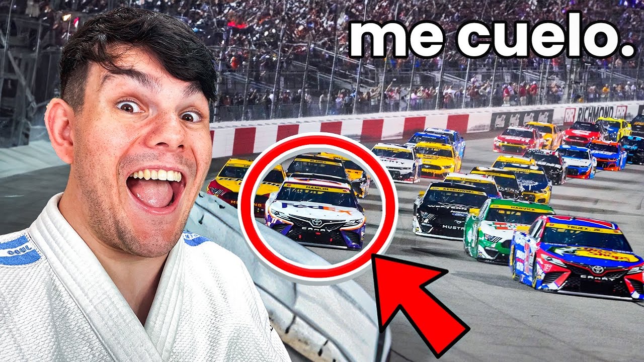 ME INFILTRO en el NASCAR para CORRER UN MUSTANG por EL CIRCUITO!! 🏁🏎️ **No me Estrell&eacute; de Milagro**