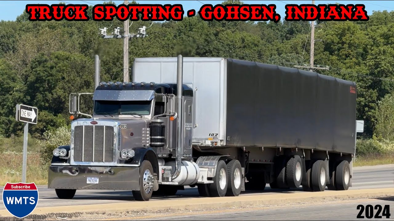 Truck Spotting in Goshen, Indiana - Vol. 4