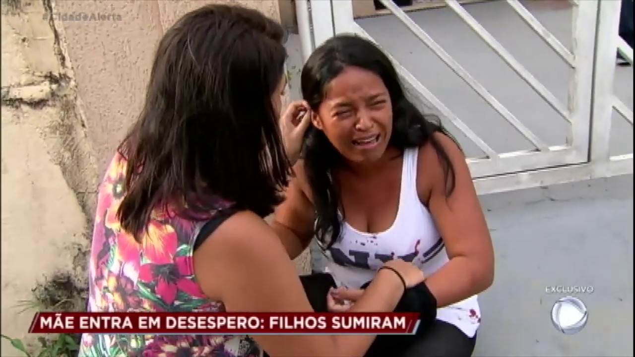 Mãe entra em desespero ao tentar reencontrar os filhos