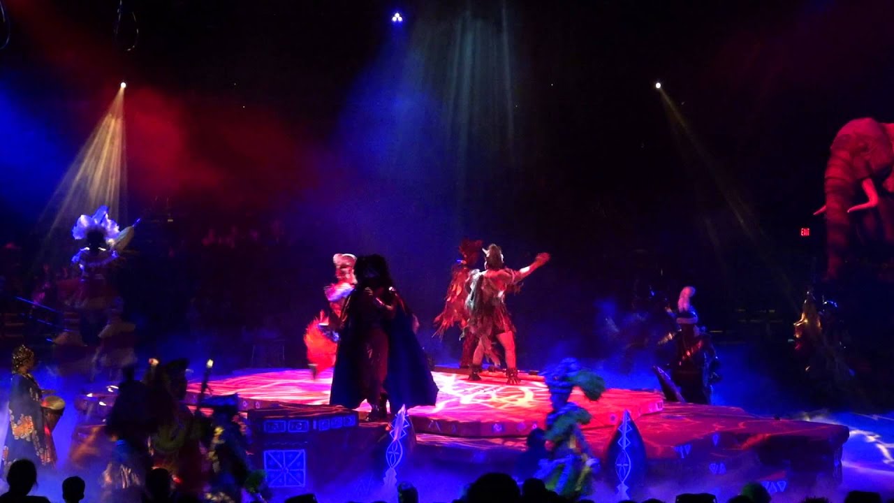 Festival of the Lion king Show at the new Harambe Theatre at Disney's Animal Kingdom