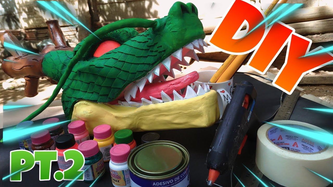 DIY SHENLONG  DragonBall PT-2 - PINTURA E ACABAMENTOS