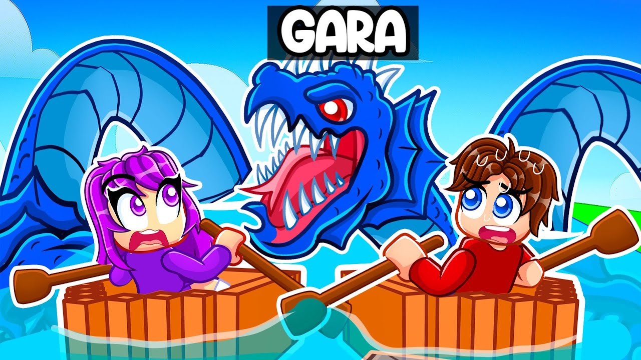 Trolling as a SEA MONSTER in Roblox Build a Boat!