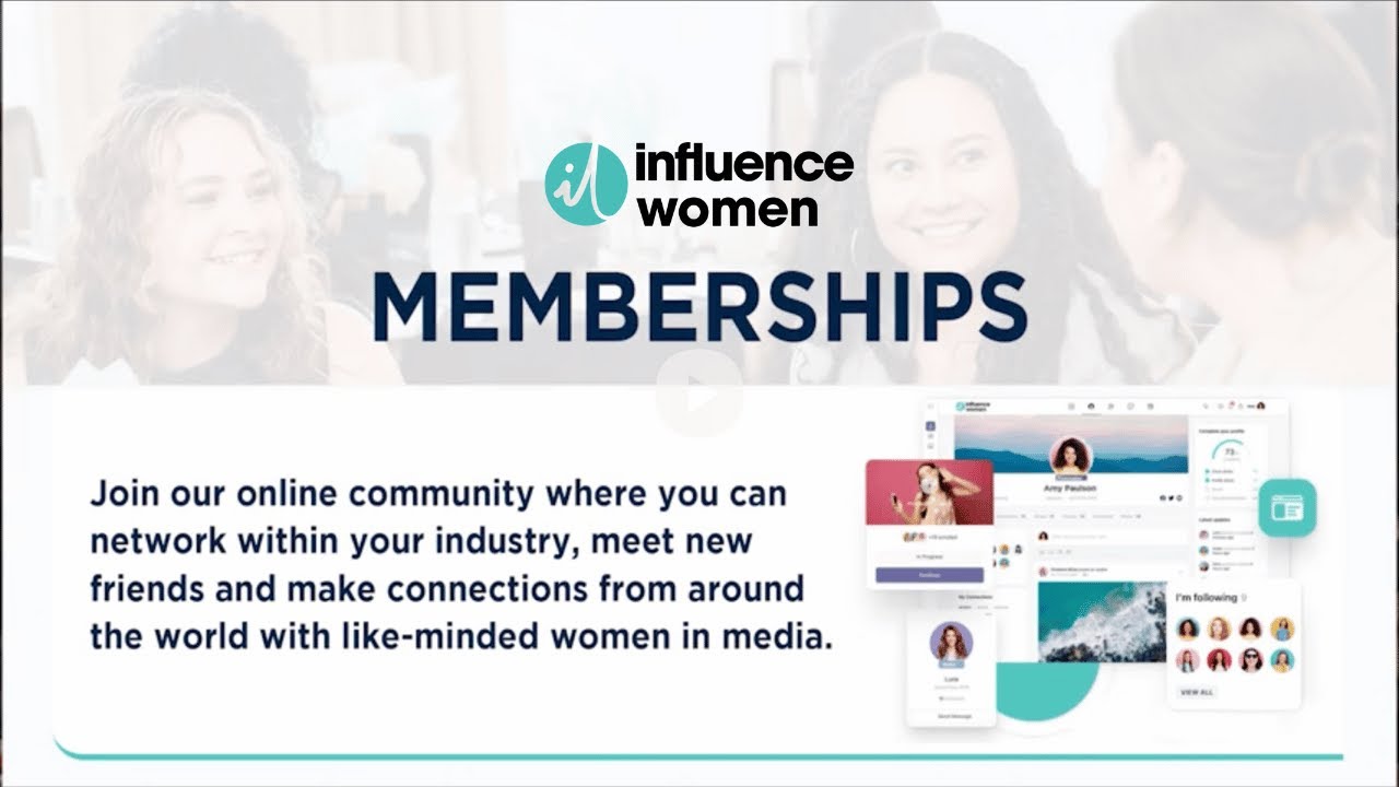 Influence Women Memberships &ndash; Benefits and Features for Women in Film, Television and the Arts