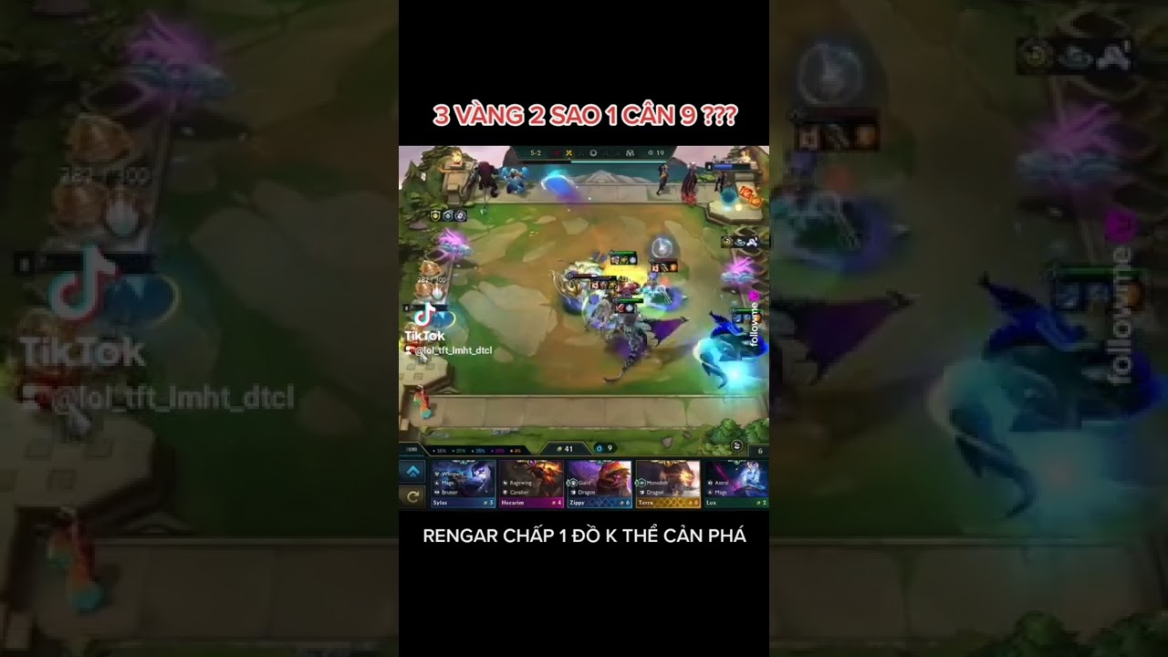RENGAR TFT 7.5 1 VS 9 ???