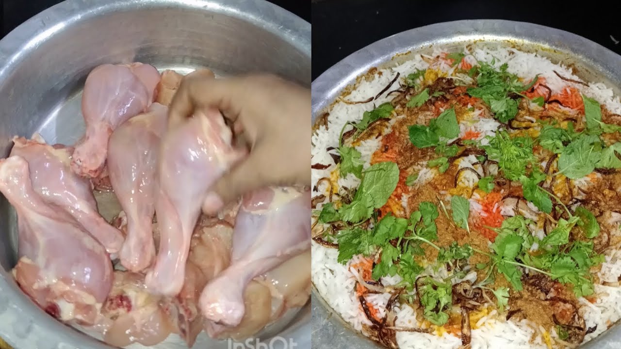 Restaurant style Chicken leg piece Briyani recipe 🍲🍗🍖🥘