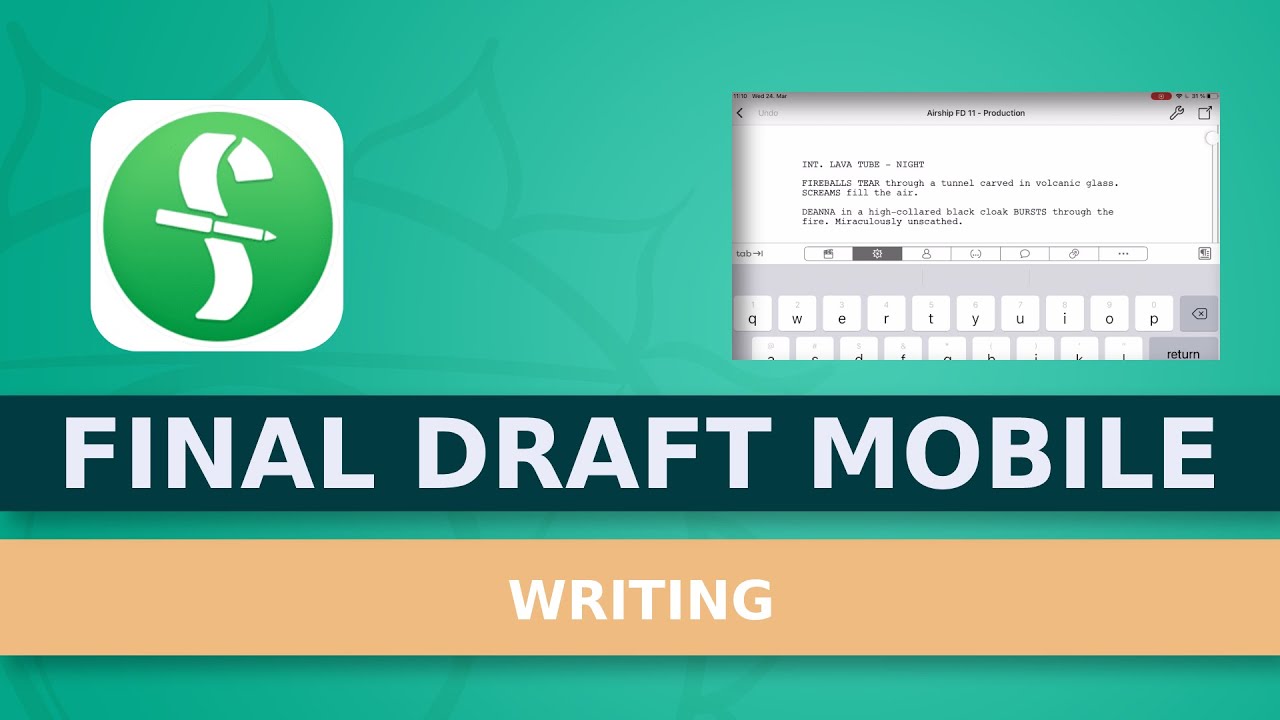 Final Draft Mobile: Writing Your Screenplay