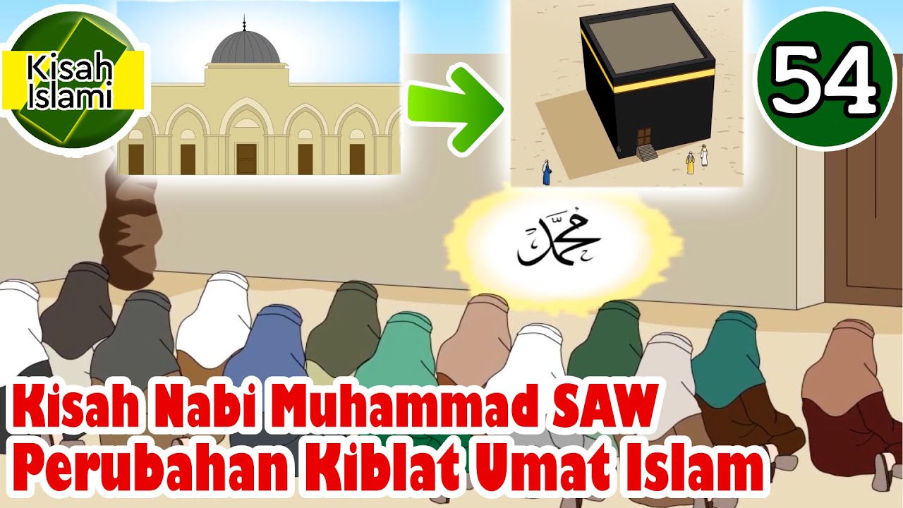 Nabi Muhammad SAW part 54 – Perubahan Kiblat Umat Islam - Kisah Islami Channel