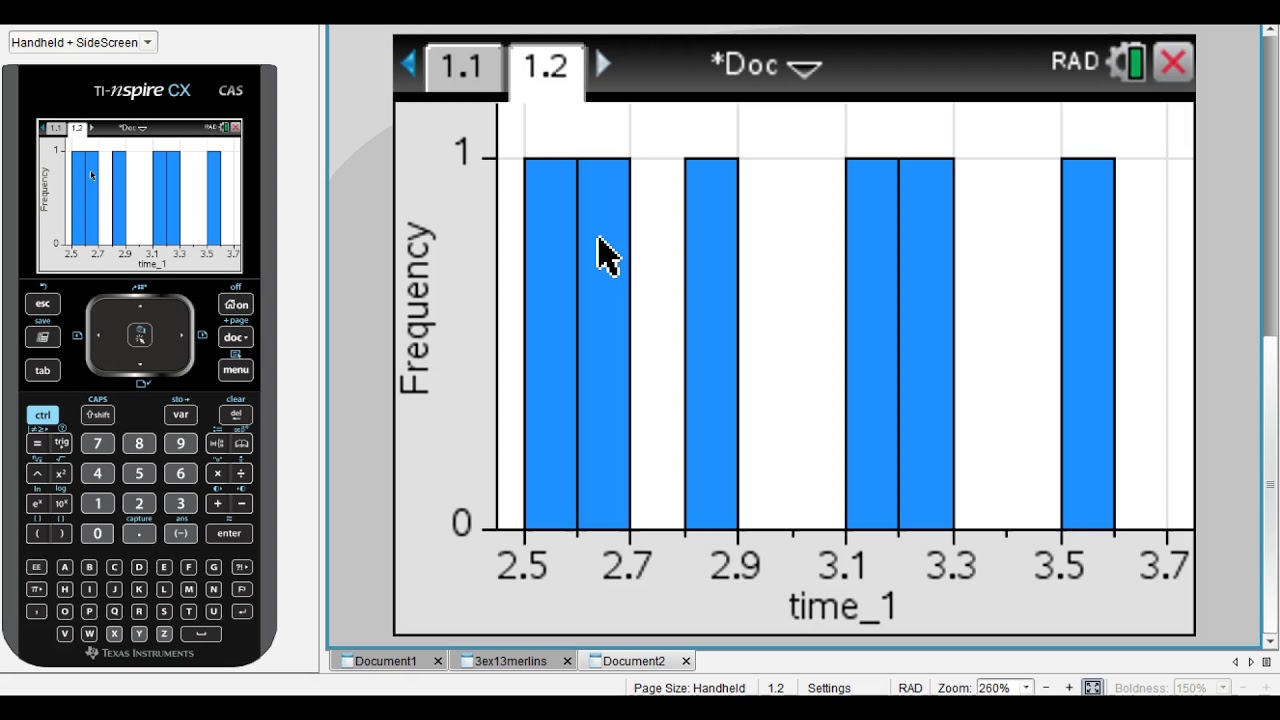 TI-Nspire CX CAS and AP Statistics - Introduction