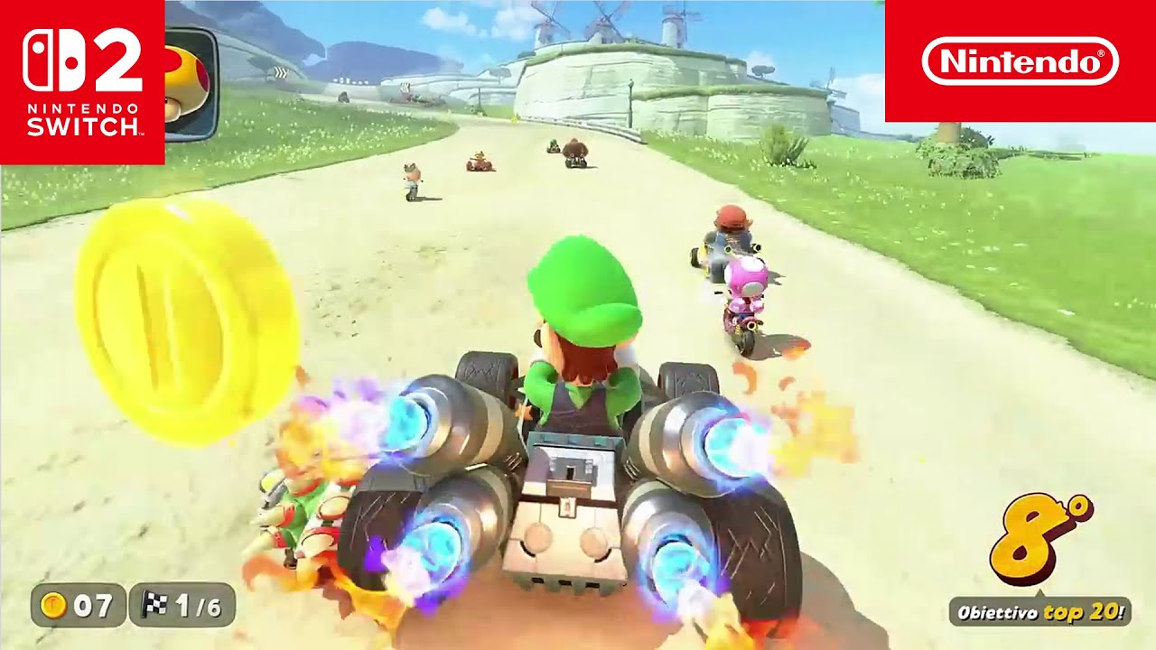 Carlo Vanzini commenta la modalit&agrave; sopravvivenza di Mario Kart World (Nintendo Switch 2)