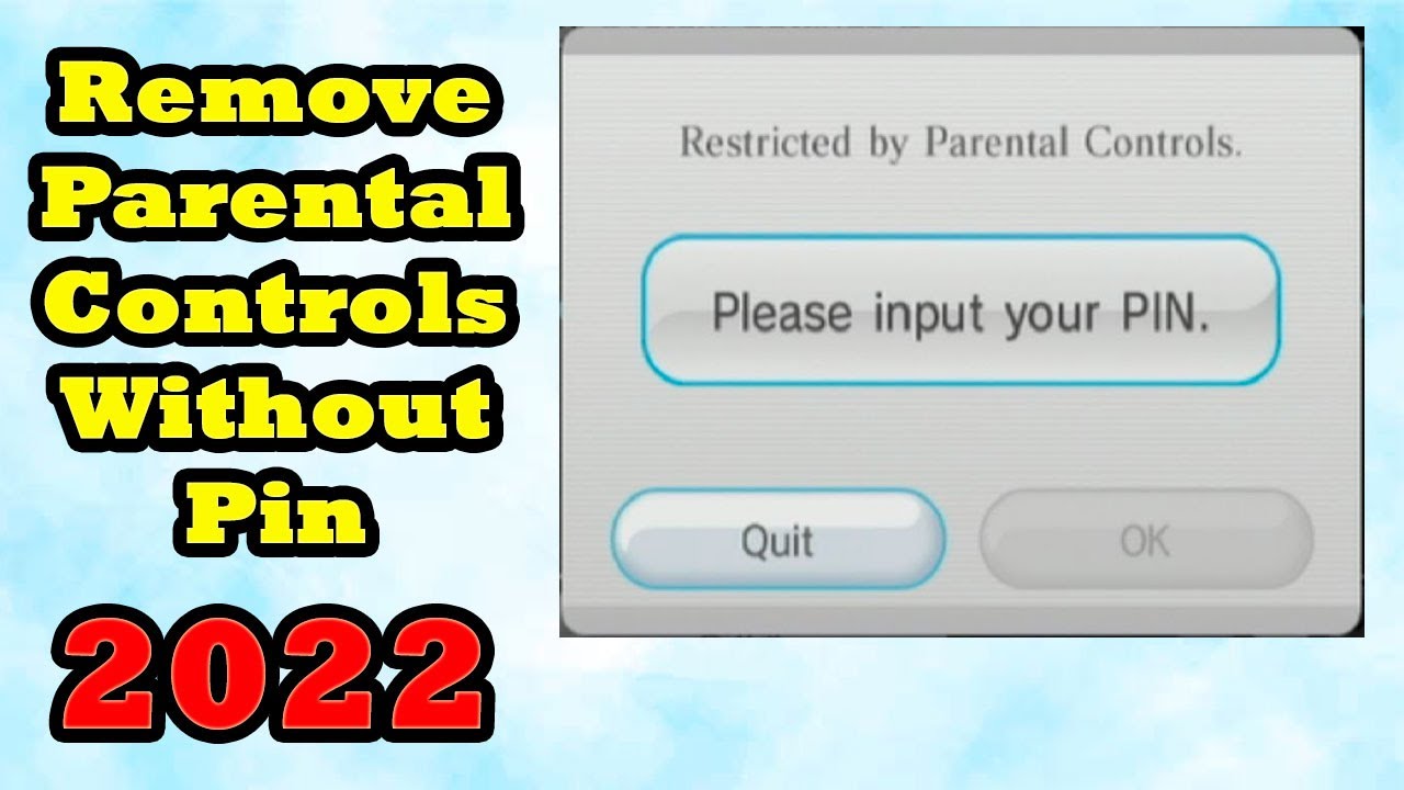 Удалить родительский контроль на Wii БЕЗ PIN-кода 2025 (разблокировать Wii)