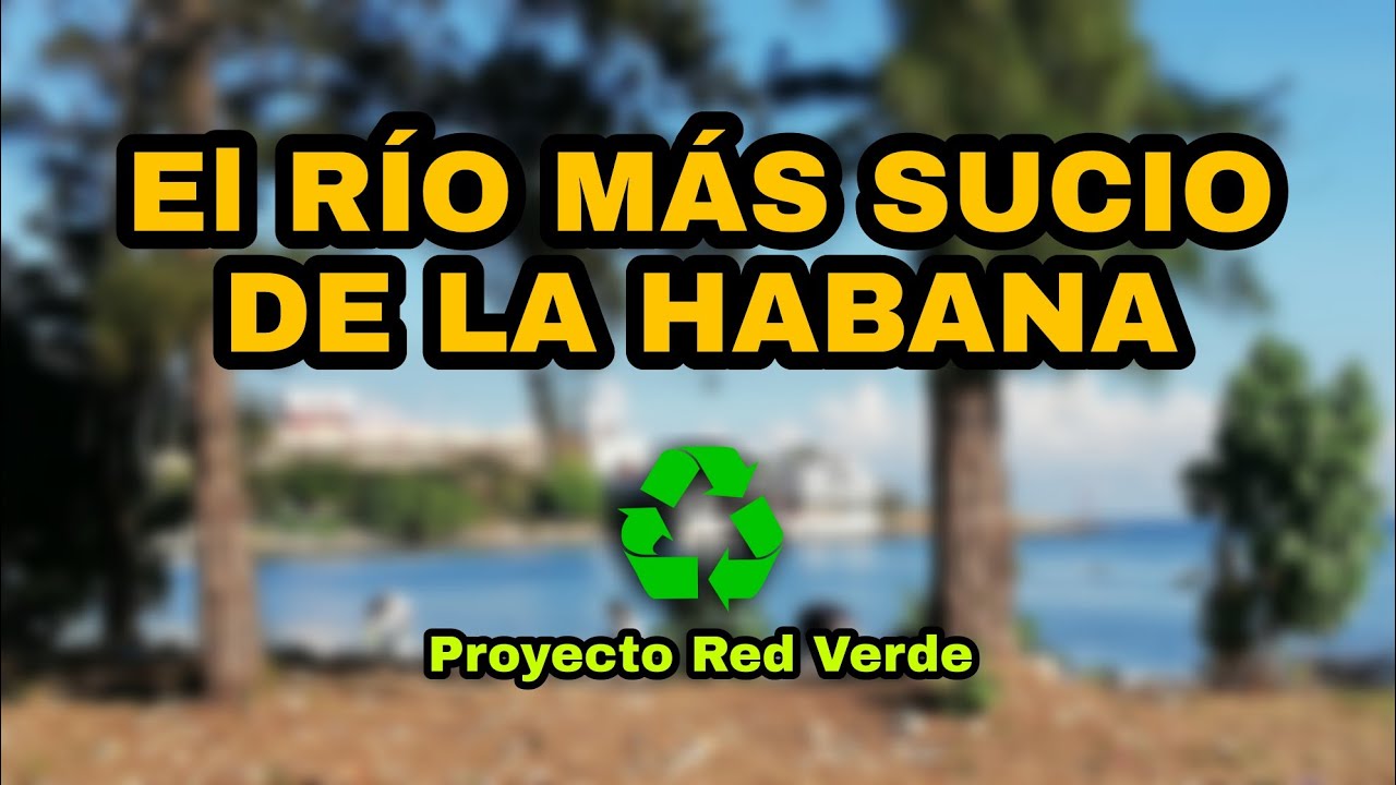 LIMPIEZA del RÍO más FAMOSO de LA HABANA 🏞️ Movimiento Ambientalista de Cuba Red Verde🍃