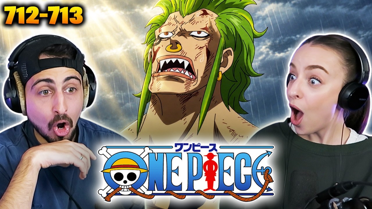 MAKE BART A STRAW HAT! *ONE PIECE* Episodes 712 & 713 REACTIONS!