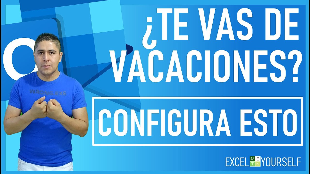 ¿TE VAS DE VACACIONES? CONFIGURA las RESPUESTAS AUTOMÁTICAS y notifica que NO ESTAS EN LA OFICINA ☀🌴