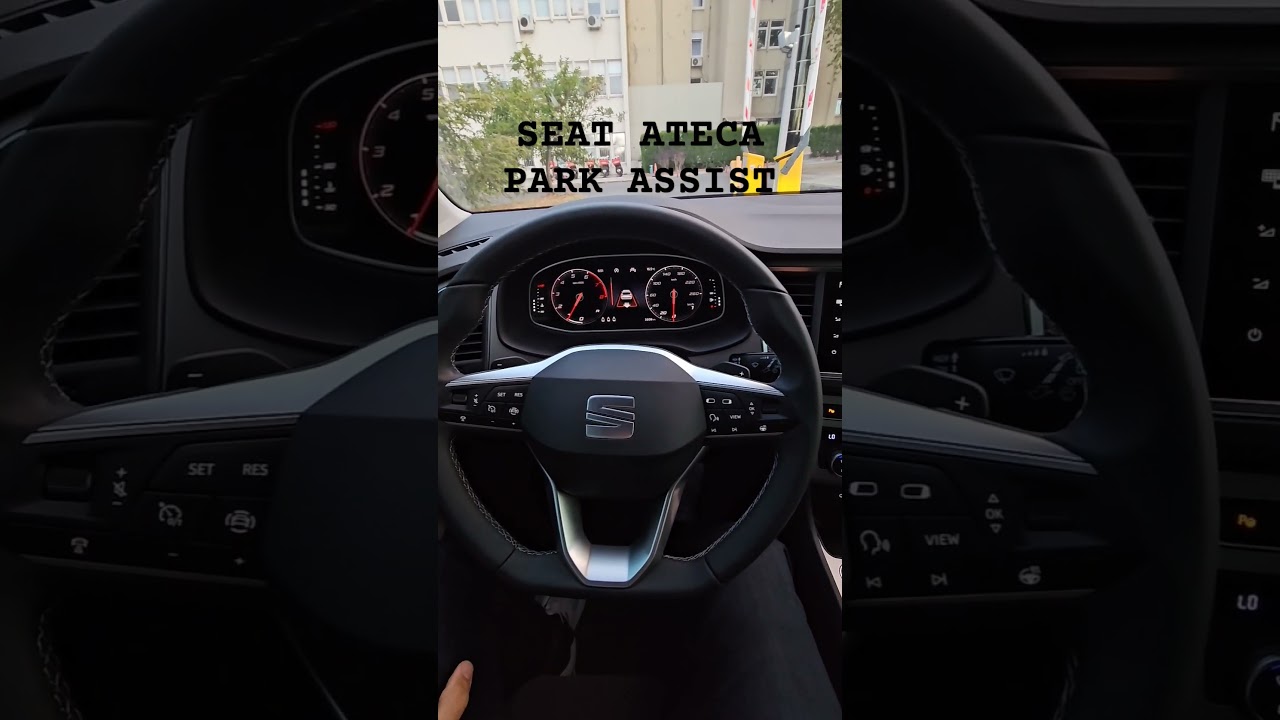 Seat Ateca Park Assist - Self parallel parking. #s23ultra #seat #ateca